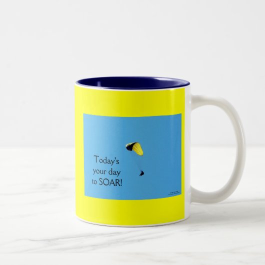 2 Couleurs Tasse "de montée" (Droit)