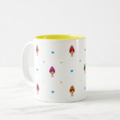 2 Couleurs tasse de mooshee (Devant gauche)