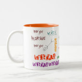 2 Couleurs Tasse de morgue (Gauche)