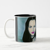 2 Couleurs Tasse de Morrigan et de Raven (Gauche)