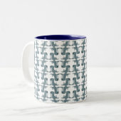2 Couleurs Tasse de morse (Devant gauche)