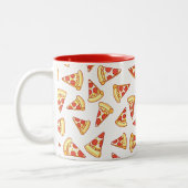 2 Couleurs Tasse de motif de dessin de tranche de pizza de (Gauche)