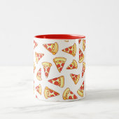 2 Couleurs Tasse de motif de dessin de tranche de pizza de (Centre)