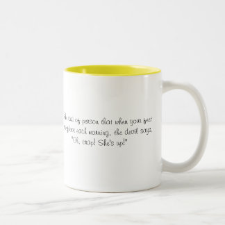2 Couleurs Tasse de motivation