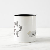 2 Couleurs Tasse de motivation Petits Pas Chaque Jour Nom per (Centre)