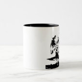 2 Couleurs Tasse de motocross (Centre)