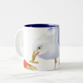 2 Couleurs Tasse de mouette (Devant gauche)