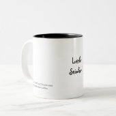 2 Couleurs Tasse de mouffette de bébé (Devant gauche)