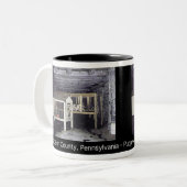 2 Couleurs Tasse de moulin de chiot (Devant gauche)