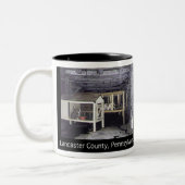 2 Couleurs Tasse de moulin de chiot (Gauche)
