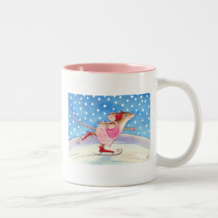2 Couleurs Tasse de mousie de patinage artistique