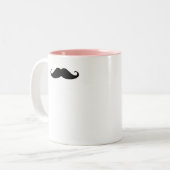 2 Couleurs Tasse de moustache (Devant gauche)