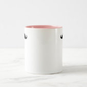 2 Couleurs Tasse de moustache (Centre)