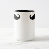 2 Couleurs tasse de moustache (Centre)