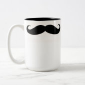 2 Couleurs tasse de moustache (Gauche)