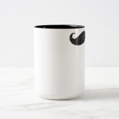 2 Couleurs Tasse de moustache (Centre)