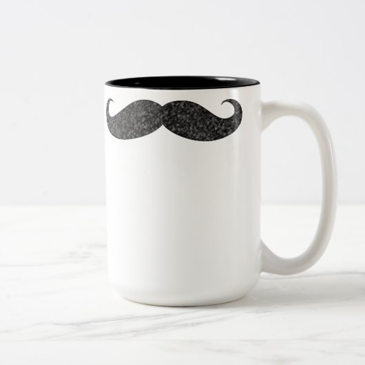 2 Couleurs Tasse de moustache (Droit)