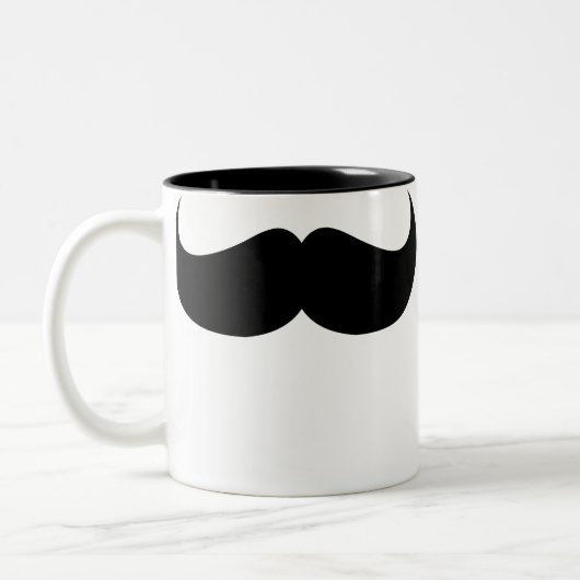 2 Couleurs Tasse de moustache (Gauche)