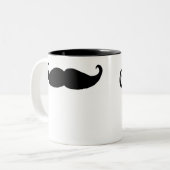 2 Couleurs Tasse de moustache (Devant gauche)