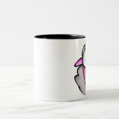 2 Couleurs Tasse de moutons de bande dessinée (Centre)