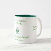 2 Couleurs Tasse de MPHS Media Center (Devant droit)