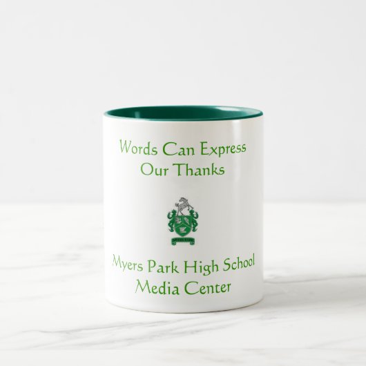 2 Couleurs Tasse de MPHS Media Center (Centre)