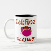 2 Couleurs Tasse de mucoviscidose de coups (Gauche)