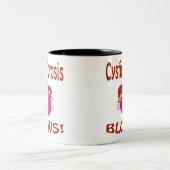 2 Couleurs Tasse de mucoviscidose de coups (Centre)