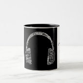 2 Couleurs Tasse de musique (Centre)