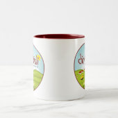 2 Couleurs Tasse de Musli de vacarme (Centre)