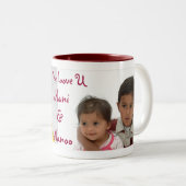 2 Couleurs Tasse de Nani et de Nanoo (Devant droit)