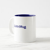 2 Couleurs Tasse de NaNoWriMo (Devant gauche)