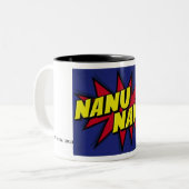 2 Couleurs Tasse de Nanu Nanu (Devant gauche)