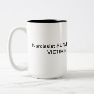 2 Couleurs Tasse de Narcissist