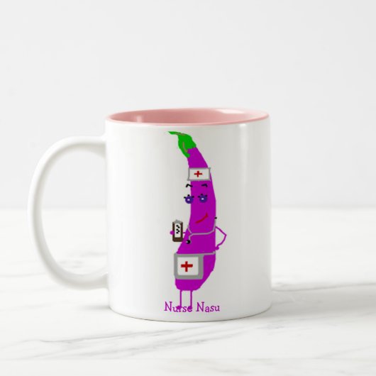 2 Couleurs Tasse de Nasu d'infirmière (Gauche)