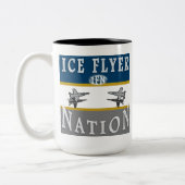 2 Couleurs Tasse de nation d'insecte de glace (Gauche)