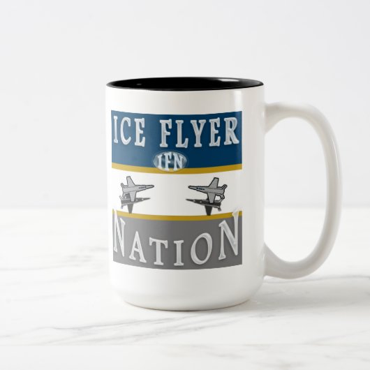 2 Couleurs Tasse de nation d'insecte de glace (Droit)