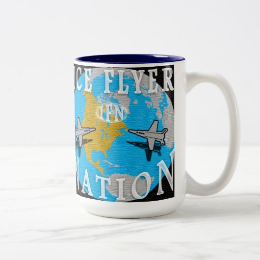 2 Couleurs Tasse de nation d'insecte de glace (Droit)