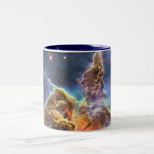 2 Couleurs Tasse de nébuleuse d'espace extra-atmosphérique (Centre)