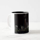 2 Couleurs Tasse de néon de Sears Tower (Devant gauche)