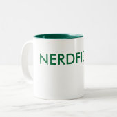 2 Couleurs Tasse de Nerdfighters (Devant gauche)
