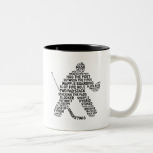 2 Couleurs Tasse de Netminder d'hockey