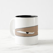 2 Couleurs Tasse de Ninja (Devant gauche)