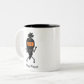 2 Couleurs Tasse de Ninja Ninjin (Devant gauche)