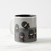 2 Couleurs tasse de ninjas (Devant gauche)