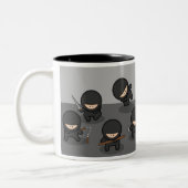 2 Couleurs tasse de ninjas (Gauche)
