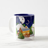 2 Couleurs Tasse de Noël (Devant gauche)