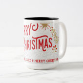 2 Couleurs tasse de Noël (Devant droit)
