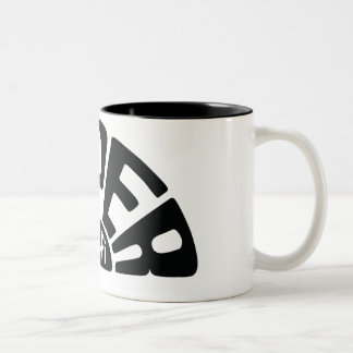 2 Couleurs Tasse de noir de logo de SHF grande