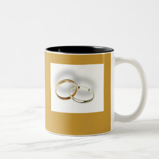 2 Couleurs Tasse de nouveaux mariés
